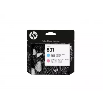 HP 831 Spausdinimo galvutė - šviesiai purpurinė, šviesiai mėlyna