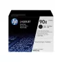 HP 90X High Yield Black Toner Cartridge Dual Pack (CE390XD) - Original