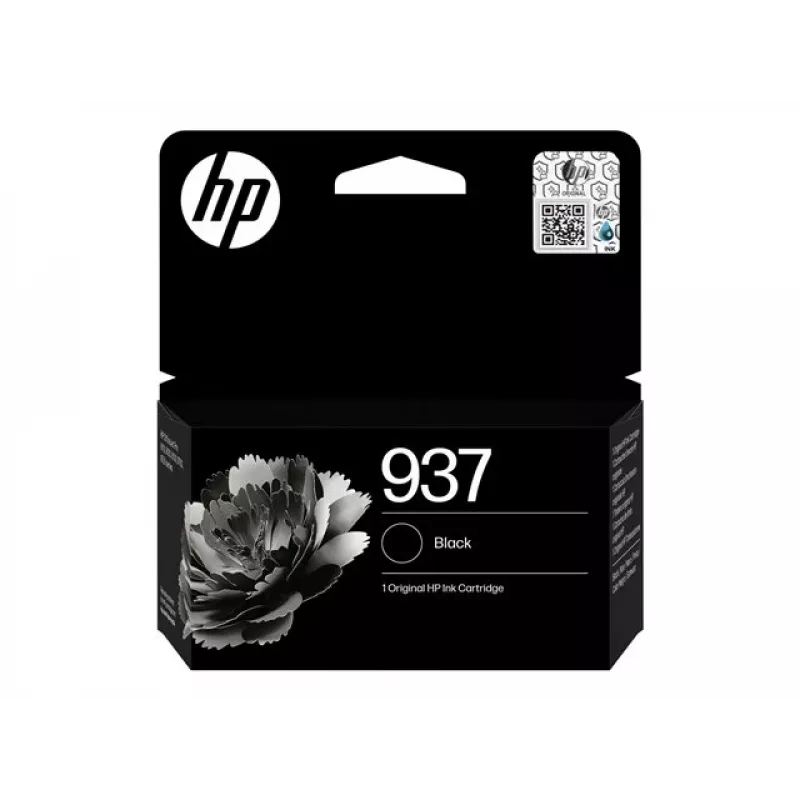 HP 937 Original juodos rašalo kasetė (4S6W5NE#30B)