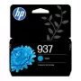 HP 937 Original Cyan kasečių rašalas (10 ml, didelės išeigos)