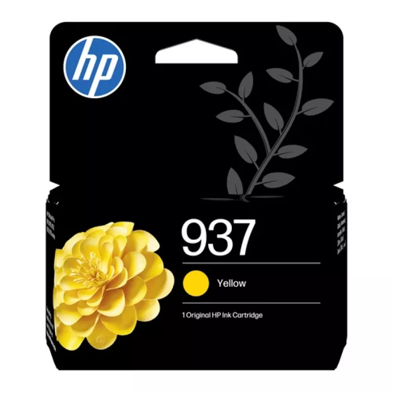 HP 937 Geltonas Originalus Rašalo Kasetė