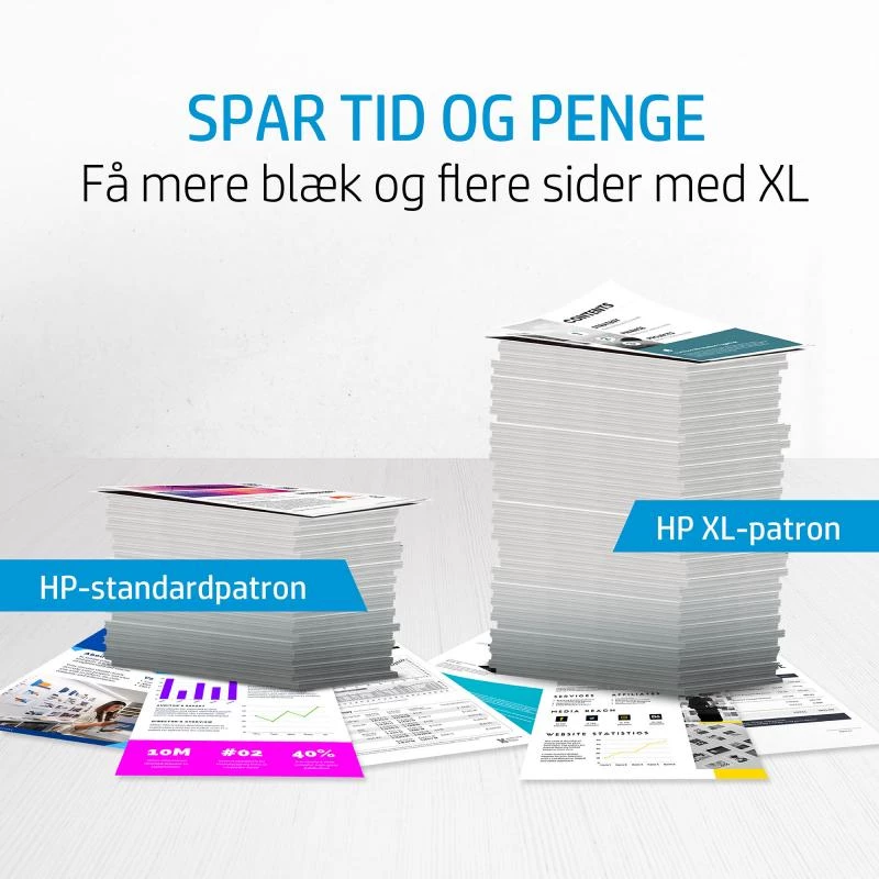 HP 982X Geltona Originali rašalo kasetė, itin didelės išeigos (T0B29A)