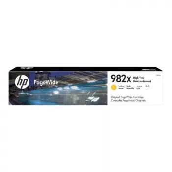 HP 982X Geltona Originali rašalo kasetė, itin didelės išeigos (T0B29A)
