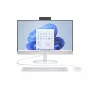 HP All-in-One 24-cr0046na stalinis kompiuteris, Intel Core i5-1334U, 8 GB RAM, 512 GB SSD, 23,8 colio Full HD IPS ekranas, Windows 11 Home, baltas