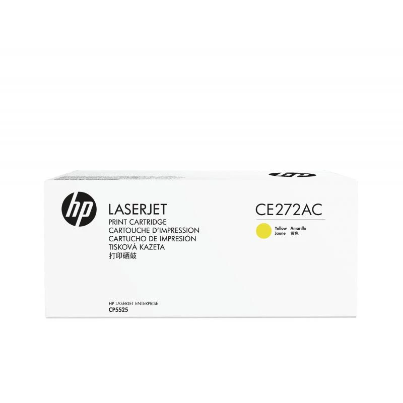 HP CE272AC Contract Toner Cartridge Yellow (650A) - 15,000 Pages