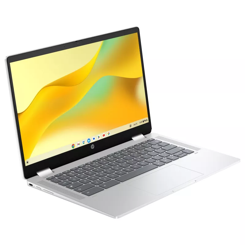 HP Chromebook x360 14b-cd0420ngx - 14 inch FHD IPS Touchscreen Convertible - Intel N200 - 8GB RAM - 128GB UFS - Chrome OS - sidabrinis