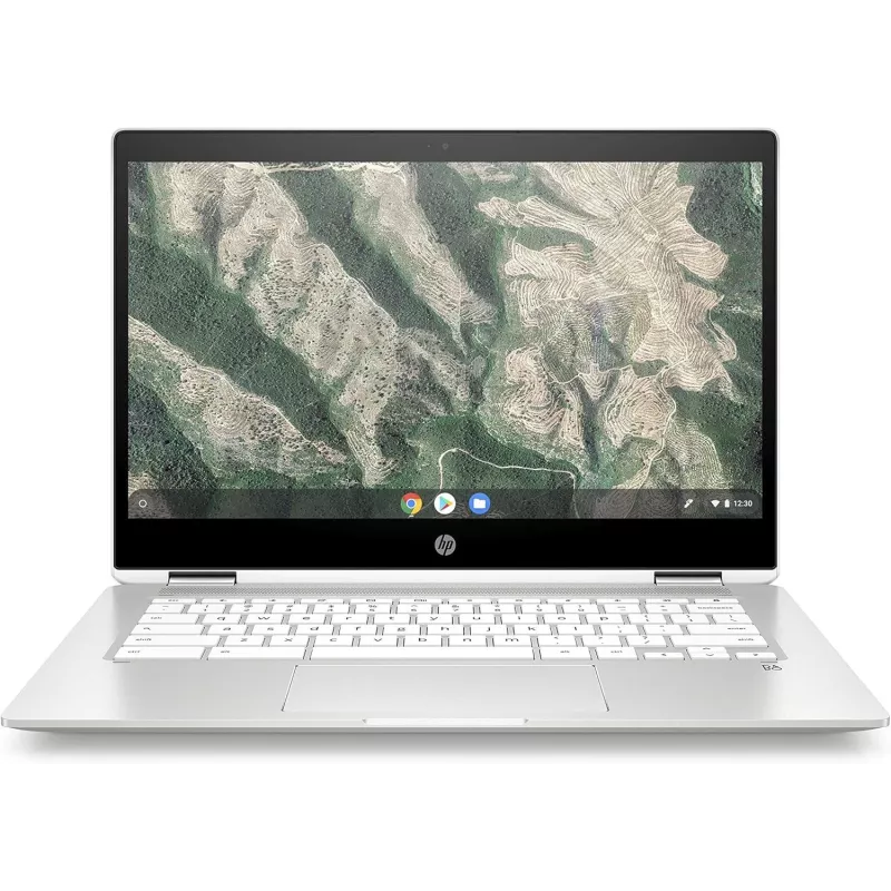 HP Chromebook x360 14c-cc0004na 14 inch FHD Touch 2-in-1 nešiojamasis kompiuteris (Intel Core i5-1135G7, 8GB RAM, 256GB SSD, Chrome OS, Natural Silver)