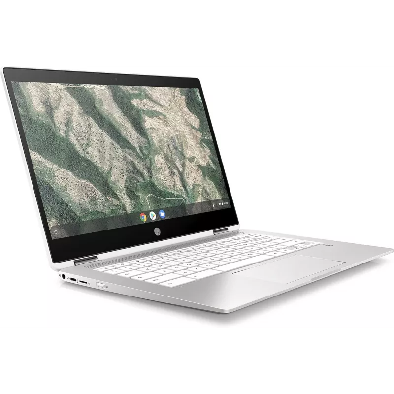 HP Chromebook x360 14c-cc0004na 14 inch FHD Touch 2-in-1 nešiojamasis kompiuteris (Intel Core i5-1135G7, 8GB RAM, 256GB SSD, Chrome OS, Natural Silver)