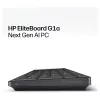 HP EliteBoard G1a Next Gen AI PC - AMD Ryzen AI 5, 16GB RAM, 512GB SSD, Windows 11 Pro, Wi-Fi 6E, juoda