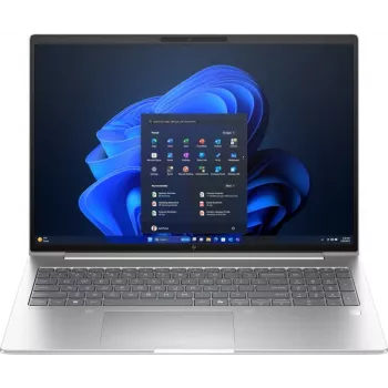 HP EliteBook 6 G1a 16 AI PC 16 colių WUXGA nešiojamasis kompiuteris - AMD Ryzen 7 7250, 16GB DDR5, 512GB SSD, Windows 11 Pro, QWERTY