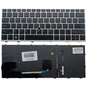 HP EliteBook 730/735/830 G5/G6 klaviatūra su apšvietimu ir TrackPoint