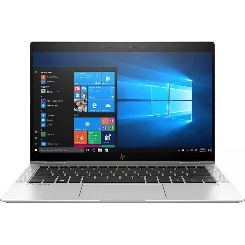 HP EliteBook x360 1030 G3 13.3 col. FHD jutiklinis ekranas konvertuojamas nešiojamas kompiuteris, Intel Core i5-8250U, 8 GB RAM, 256 GB SSD, Windows 10 Pro, sidabrinis