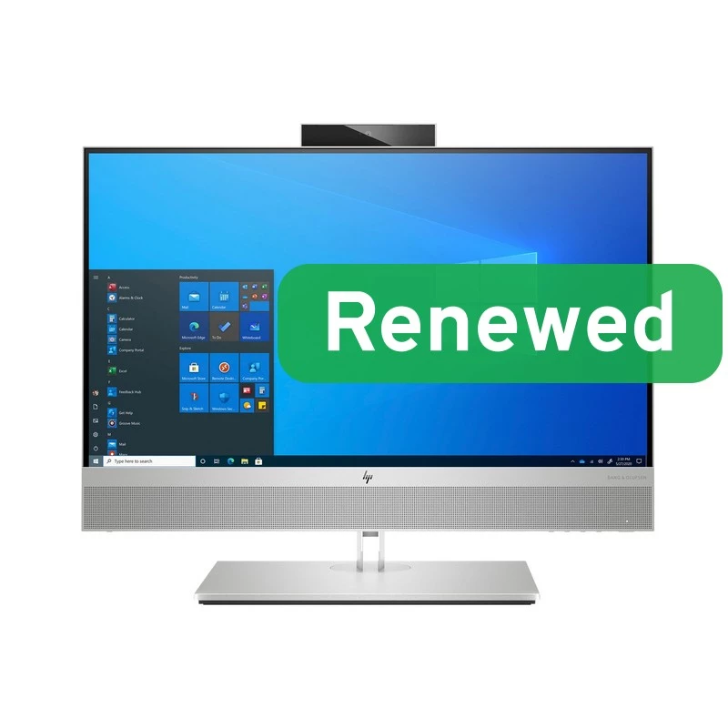 HP EliteOne 800 G8 AIO 24 viskas-viename kompiuteris - Intel Core i5-11500, 16GB DDR4 RAM, 256GB SSD, 23.8 col. Full HD, Windows 11 Pro (Atnaujintas Grade A)