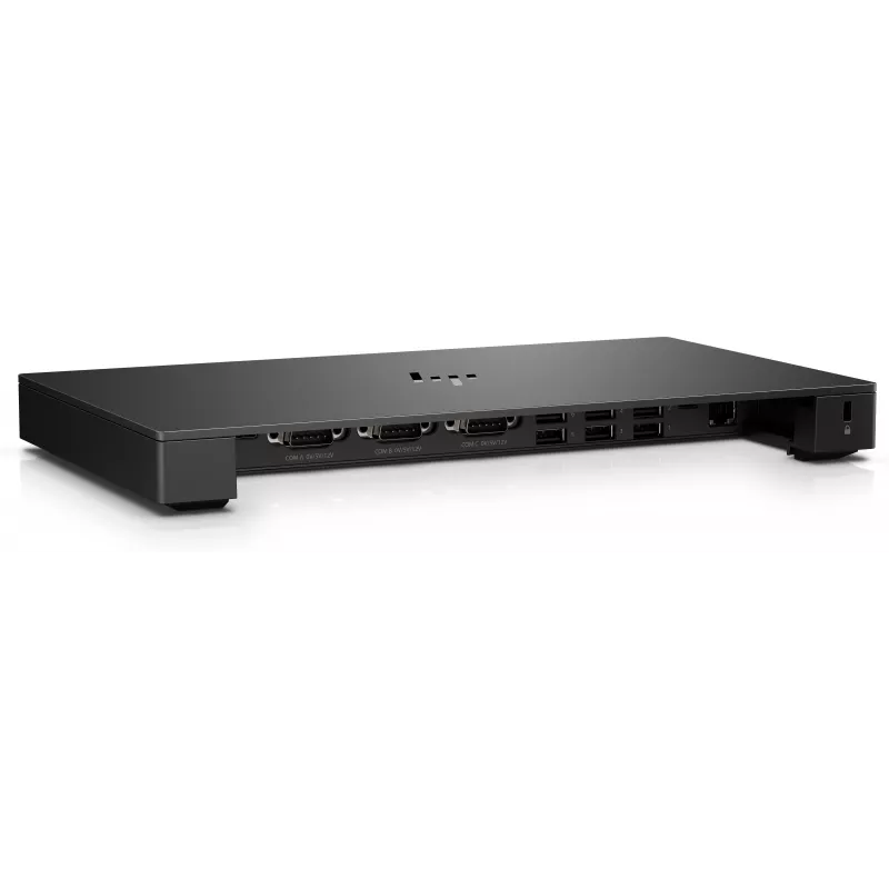 HP Engage One Retail Advanced I/O Connectivity Base, juoda, 284 mm x 162 mm x 27,3 mm, 652,6 g