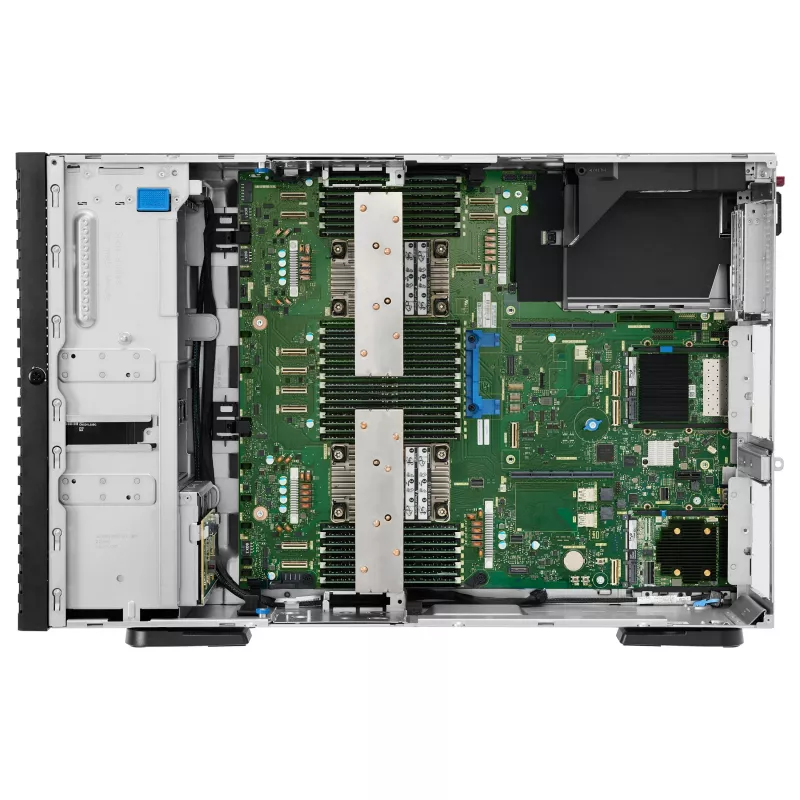 HP Enterprise HPE ProLiant ML350 Gen12 Tower Server, Intel Xeon 6505P 2.2GHz 12-Core, 64GB RAM, 8 SFF Hot Plug, MR408i-o, 2x1000W