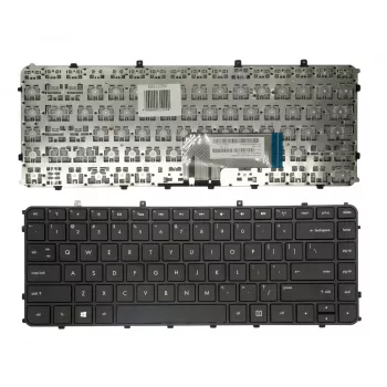 HP Envy 4 serijos nešiojamojo kompiuterio vidinė klaviatūra, US English, juoda, su apšvietimu