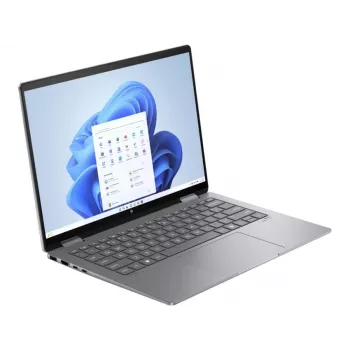 HP Envy x360 14-fc0789nz 2-in-1 nešiojamas kompiuteris | Intel Core Ultra 7 | 14 inch 2.8K OLED Touch | 32GB RAM | 1TB SSD | Windows 11 Home | Natural Silver