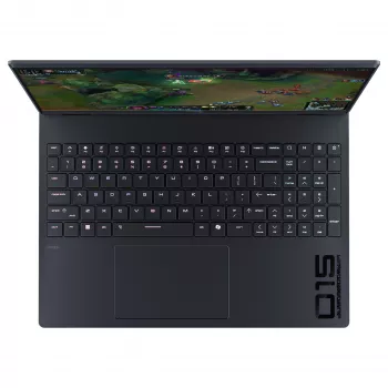HP HyperX OMEN 15-ga0170ng žaidimų nešiojamasis kompiuteris, 15,6 colio FHD IPS 144Hz, Intel Core i5-14650HX, 16GB DDR5 RAM, 1TB SSD, NVIDIA GeForce RTX 5060, Windows 11 Home, vokiška klaviatūra, Shadow Black