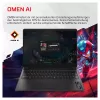 HP HyperX OMEN 16-am2171ng žaidimų nešiojamasis kompiuteris, 16,1 colio QHD 165Hz, Intel Core i7-14650HX, 16GB RAM, 512GB SSD, NVIDIA GeForce RTX 5070, Windows 11 Home, vokiška klaviatūra