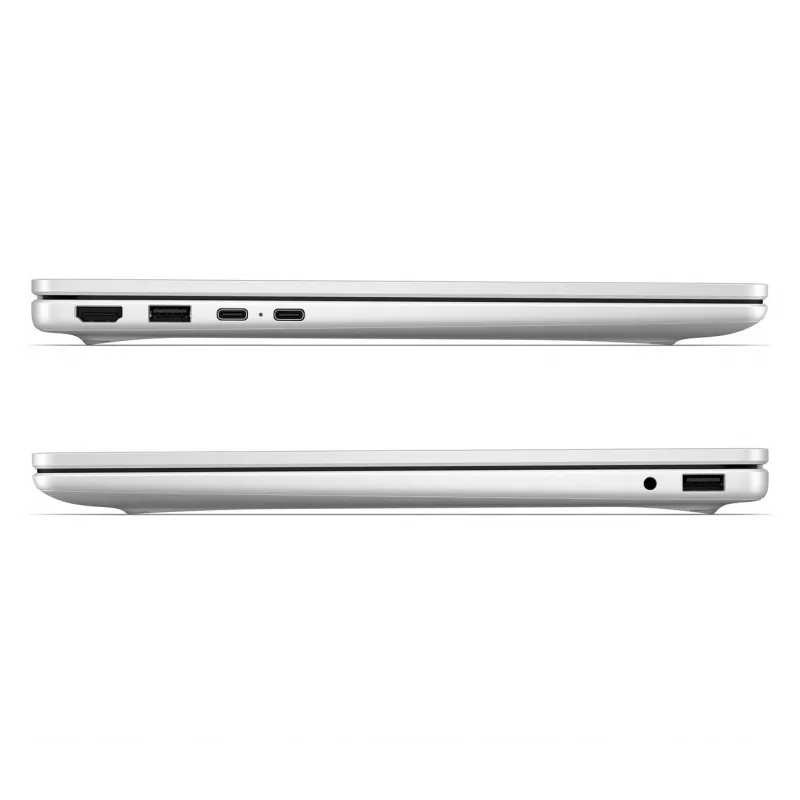 HP OmniBook 3 14-hu0012nwx 14 inch 2K IPS nešiojamasis kompiuteris - Intel Core 3 100U, 8GB DDR5, 256GB SSD, Windows 11 Home, Glacier Silver