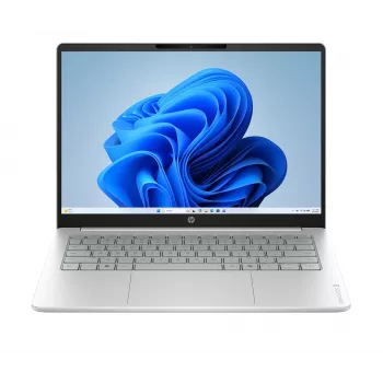 HP OmniBook 3 14-hu0012nwx 14 inch 2K IPS nešiojamasis kompiuteris - Intel Core 3 100U, 8GB DDR5, 256GB SSD, Windows 11 Home, Glacier Silver
