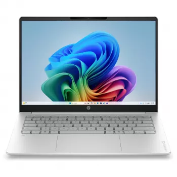 HP OmniBook 3 14-hz0351ngx Snapdragon X X1-26-100 16GB RAM 512GB SSD 14 inch Full HD nešiojamas kompiuteris Windows 11 Home - sidabrinis