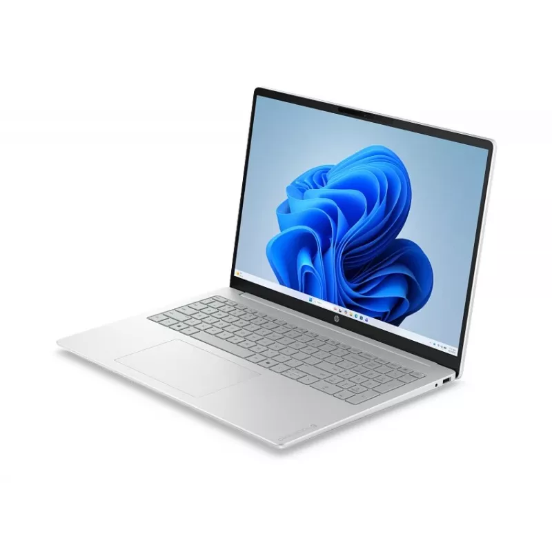HP OmniBook 3 16-bu0650ng nešiojamas kompiuteris, Intel Core 5, 16 GB RAM, 512 GB SSD, 16.0 colių WUXGA IPS, Windows 11 Home, Natural Silver