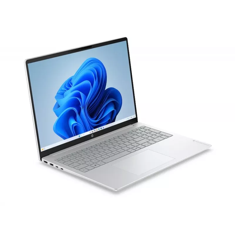 HP OmniBook 3 16-bu0650ng nešiojamas kompiuteris, Intel Core 5, 16 GB RAM, 512 GB SSD, 16.0 colių WUXGA IPS, Windows 11 Home, Natural Silver