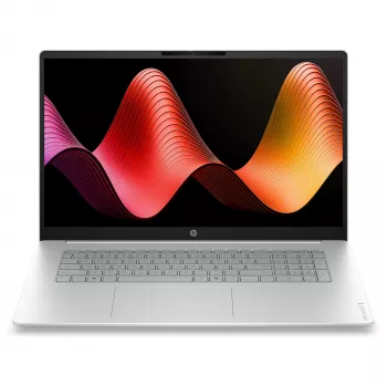 HP OmniBook 3 17-dp0150ng nešiojamasis kompiuteris, 17,3 colio FHD IPS, AMD Ryzen 5 5625U, 8 GB RAM, 512 GB SSD, FreeDOS, Natural Silver