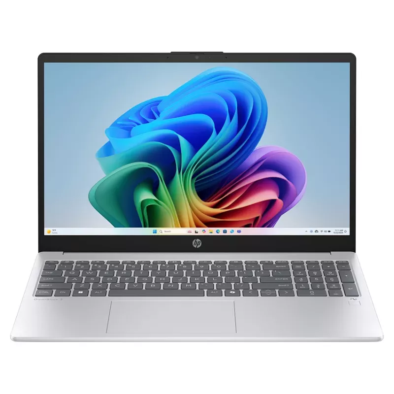 HP OmniBook 3 NGAI 15-fn0001ns nešiojamasis kompiuteris, AMD Ryzen AI 7 8840HS, 32 GB RAM, 1 TB SSD, 15.6 inch FHD IPS, Windows 11 Home