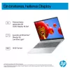 HP OmniBook 5 16-af1450ngx, 16 colių WUXGA IPS, AMD Ryzen 5 7225U, 16GB DDR5, 512GB SSD, Windows 11 Home, Natural Silver, vokiška klaviatūra