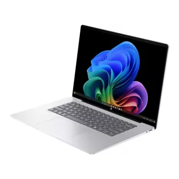HP OmniBook 5 NGAI 16-bf0754ng 16 colių WUXGA OLED nešiojamas kompiuteris - Snapdragon X, 16 GB RAM, SSD, Windows 11 Home, juodos spalvos