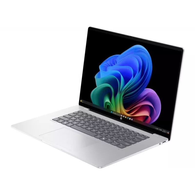 HP OmniBook 5 NGAI 16-bf0754ng 16 colių WUXGA OLED nešiojamas kompiuteris - Snapdragon X, 16 GB RAM, SSD, Windows 11 Home, juodos spalvos