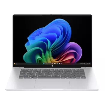 HP OmniBook 5 NGAI 16-bf0754ng 16 colių WUXGA OLED nešiojamas kompiuteris - Snapdragon X, 16 GB RAM, SSD, Windows 11 Home, juodos spalvos