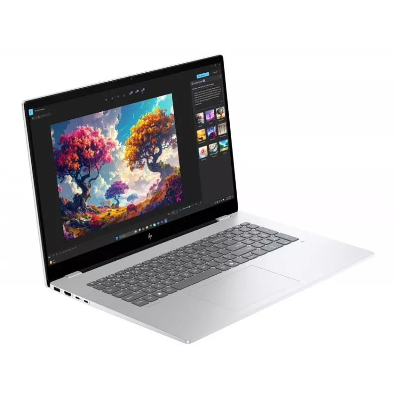 HP OmniBook 7 NGAI 17-dc0000nf 17.3 colio FHD nešiojamasis kompiuteris - Intel Core Ultra 7 258V, 32GB RAM, NVIDIA GeForce RTX 4050 6GB, SSD