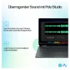 HP OmniBook Ultra Flip 14-fh0678ng 2-in-1 nešiojamasis kompiuteris, Intel Core Ultra 7, 32GB RAM, 1TB SSD, 14 colių OLED jutiklinis ekranas, Windows 11 Home, natūralus sidabras