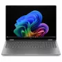HP OmniBook X Flip 16-cc0475ngx 2-in-1 nešiojamasis kompiuteris, AMD Ryzen AI 7 445, 32GB RAM, 1TB SSD, 16 colių jutiklinis ekranas, Windows 11 Home, natūralaus sidabro spalvos (vokiška klaviatūra)