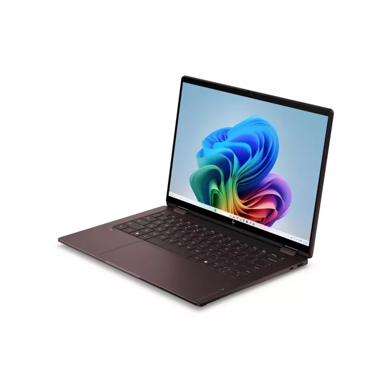 HP OmniBook X Flip AI x360 14 colių 2K jutiklinis nešiojamas kompiuteris, AMD Ryzen AI 5 430, 16GB LPDDR5X, 512GB PCIe SSD, AMD Radeon 840M Graphics, Windows 11 Home, 1 metų garantija