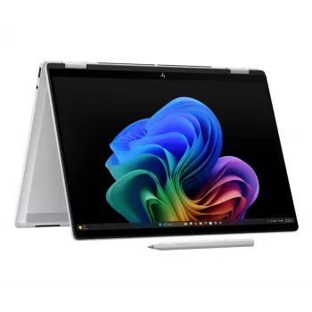 HP OmniBook X Flip NGAI 14-fm0705nz 14 inch 2-in-1 nešiojamasis kompiuteris - Intel Core Ultra 7, 32GB LPDDR5X, 512GB SSD, WUXGA Touch, Win11 Home