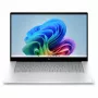 HP OmniBook X Next Gen AI 17-de0070ngx, 17,3 colio QHD+ IPS, Snapdragon X Elite X1E-78-100, 16GB LPDDR5X, 1TB SSD, Windows 11 Home, keraminė balta, vokiška klaviatūra