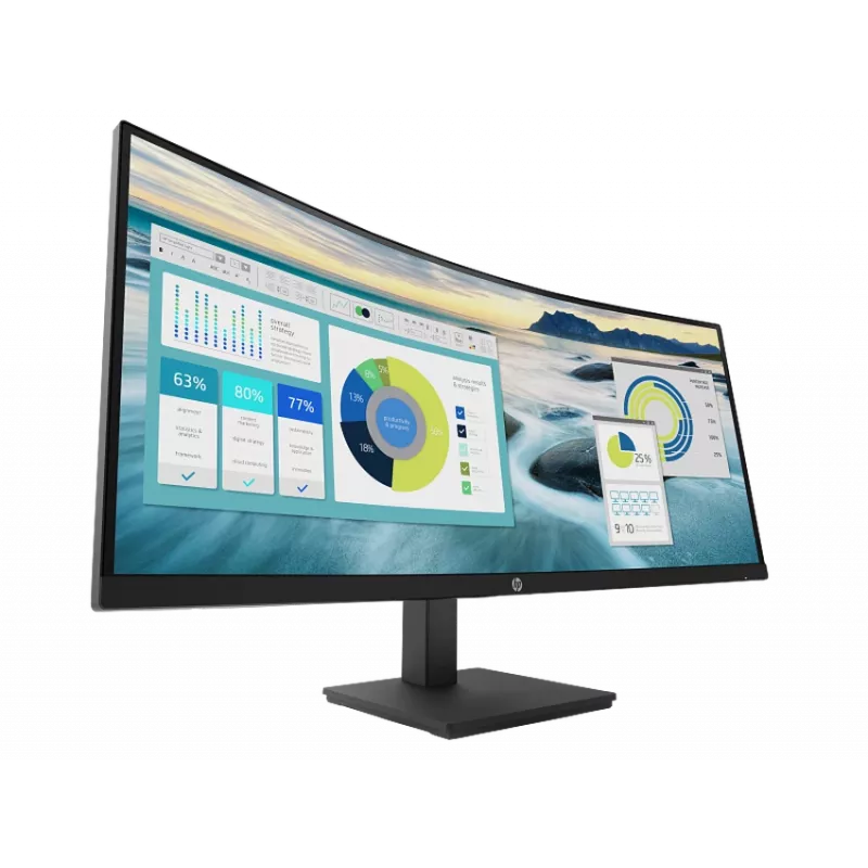 HP P34hc G4 34 colių lenktas WQHD monitorius (atnaujinta prekė)