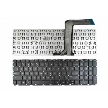 HP Pavilion 15-P serijos pakaitinė klaviatūra (US International išdėstymas, juoda, su rėmeliu)