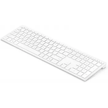 HP Pavilion Wireless Keyboard 600 - White - Standard - Wireless - RF Wireless - Mechanical Switch - White
