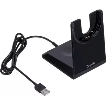 HP Poly įkrovimo stovas, skirtas Voyager 4300 UC serijos 4310, 4320, Voyager Focus 2 Office, 2 UC (220265-01)