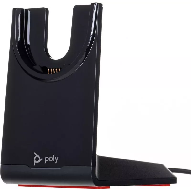 HP Poly įkrovimo stovas, skirtas Voyager 4300 UC serijos 4310, 4320, Voyager Focus 2 Office, 2 UC (220265-01)