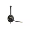 HP Poly Mission 825 Stereo USB Wired Headset su aktyviu triukšmo slopinimu, juoda, sertifikuota Microsoft Teams, Zoom, Google Meet, Works With Chromebook