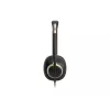 HP Poly Mission 825 Stereo USB Wired Headset su aktyviu triukšmo slopinimu, juoda, sertifikuota Microsoft Teams, Zoom, Google Meet, Works With Chromebook