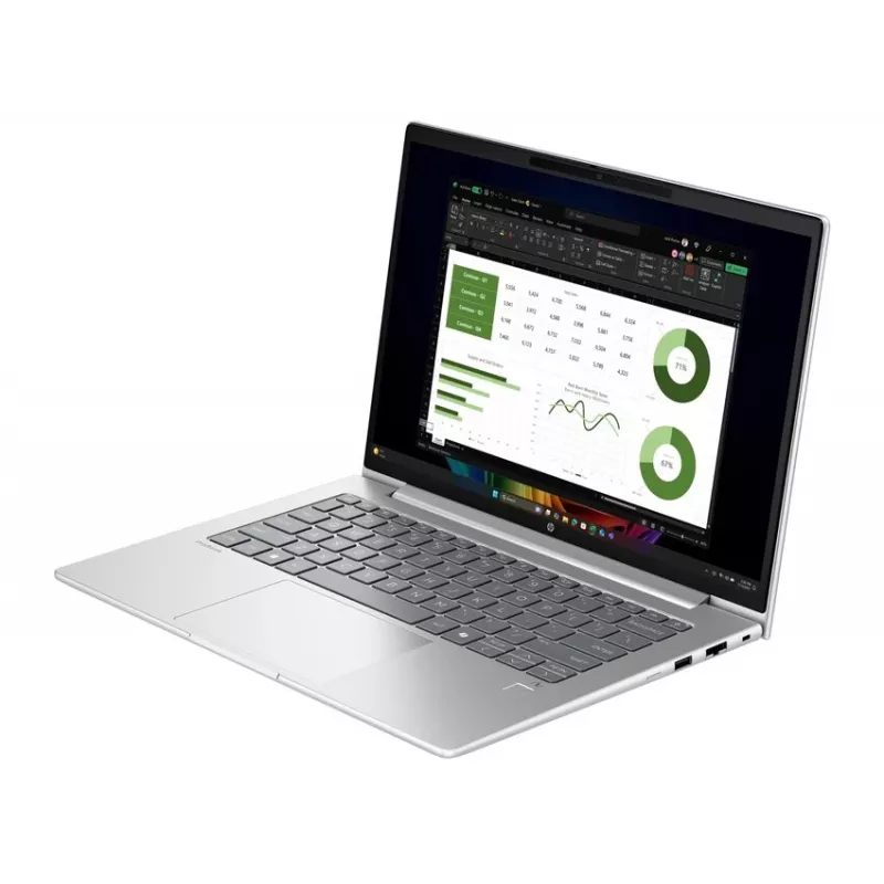 HP ProBook 4 G1q 14 AI nešiojamasis kompiuteris | Snapdragon X Elite | 32GB RAM | 1TB SSD | 14 colių WUXGA | Windows 11 Pro | Pike Silver