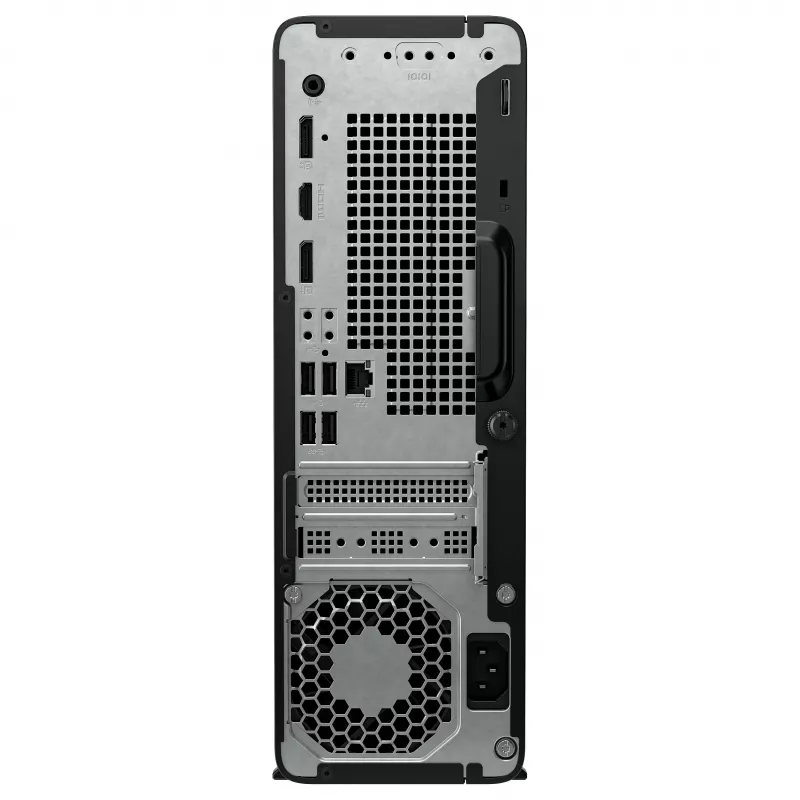 HP ProDesk 2 SFF G2a AMD Ryzen 5 2400G 16GB RAM 512GB SSD Windows 11 Pro mažo formato stalinis kompiuteris, juodos spalvos, 1 metų garantija
