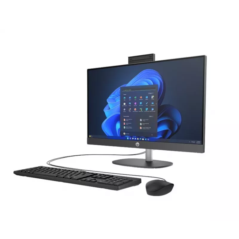 HP ProOne 245 G10 AiO, Ryzen 5 7520U, 8 GB RAM, Windows 11 Pro, SSD (atnaujinta prekė)